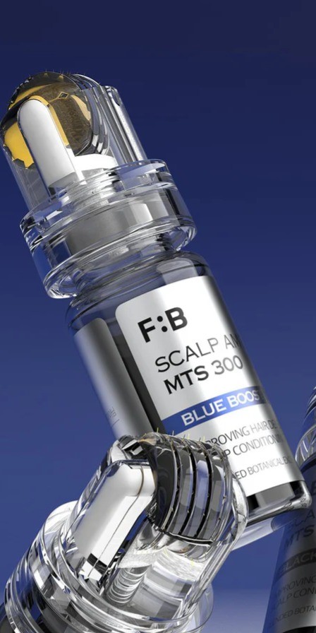 For:Beaut MTS Scalp Boost Ampoule Blue 300