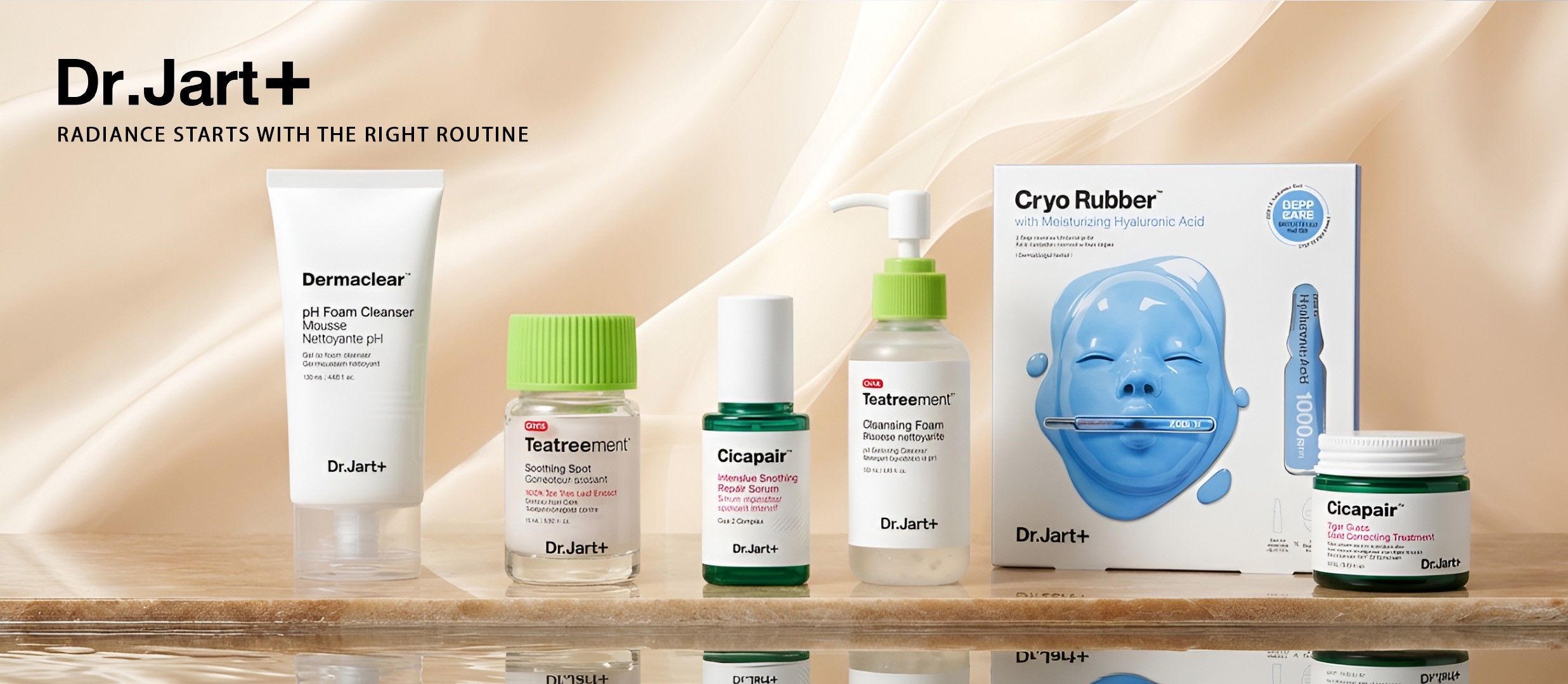 Dr Jart Skincare Range Ceramidin + Cicapair